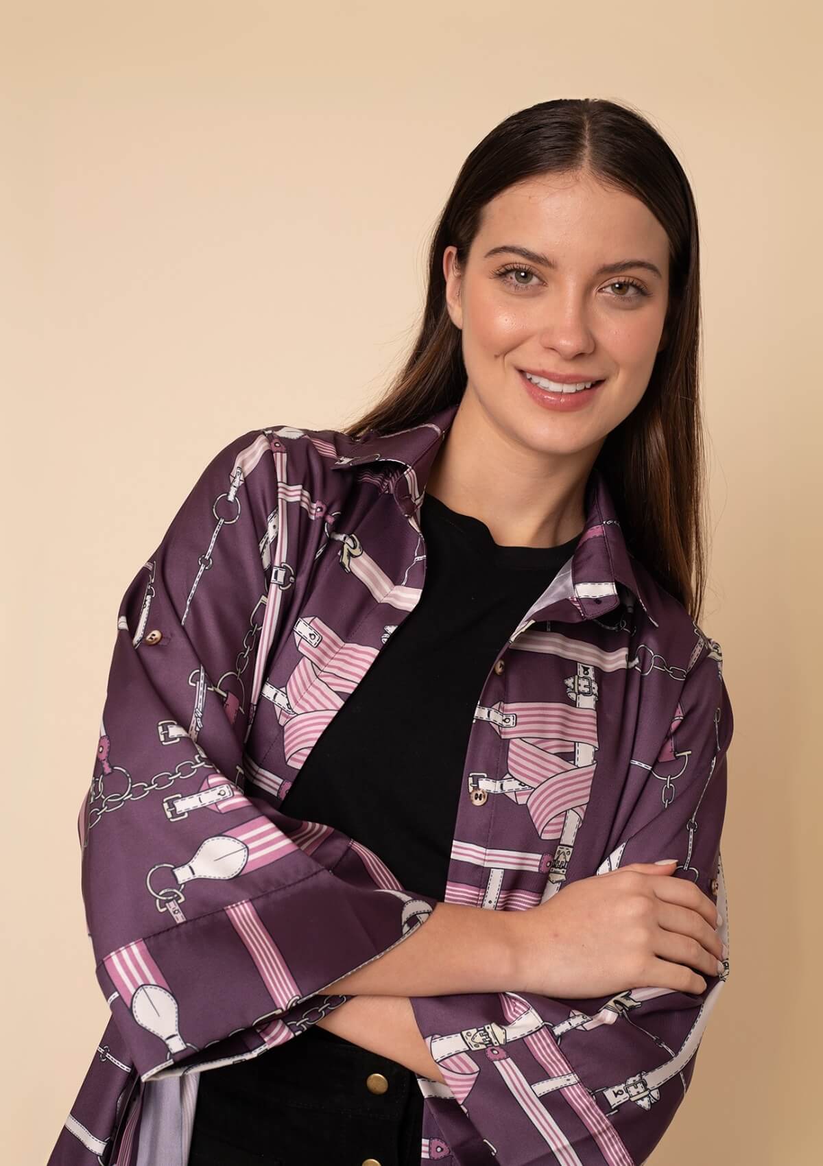 Vestido Tipo Camisa Jubilea | Burdeos