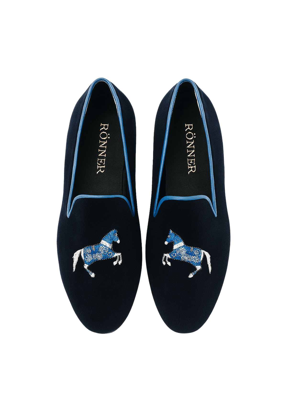 Mimosa en Terciopelo | Carrousel | Azul Marino