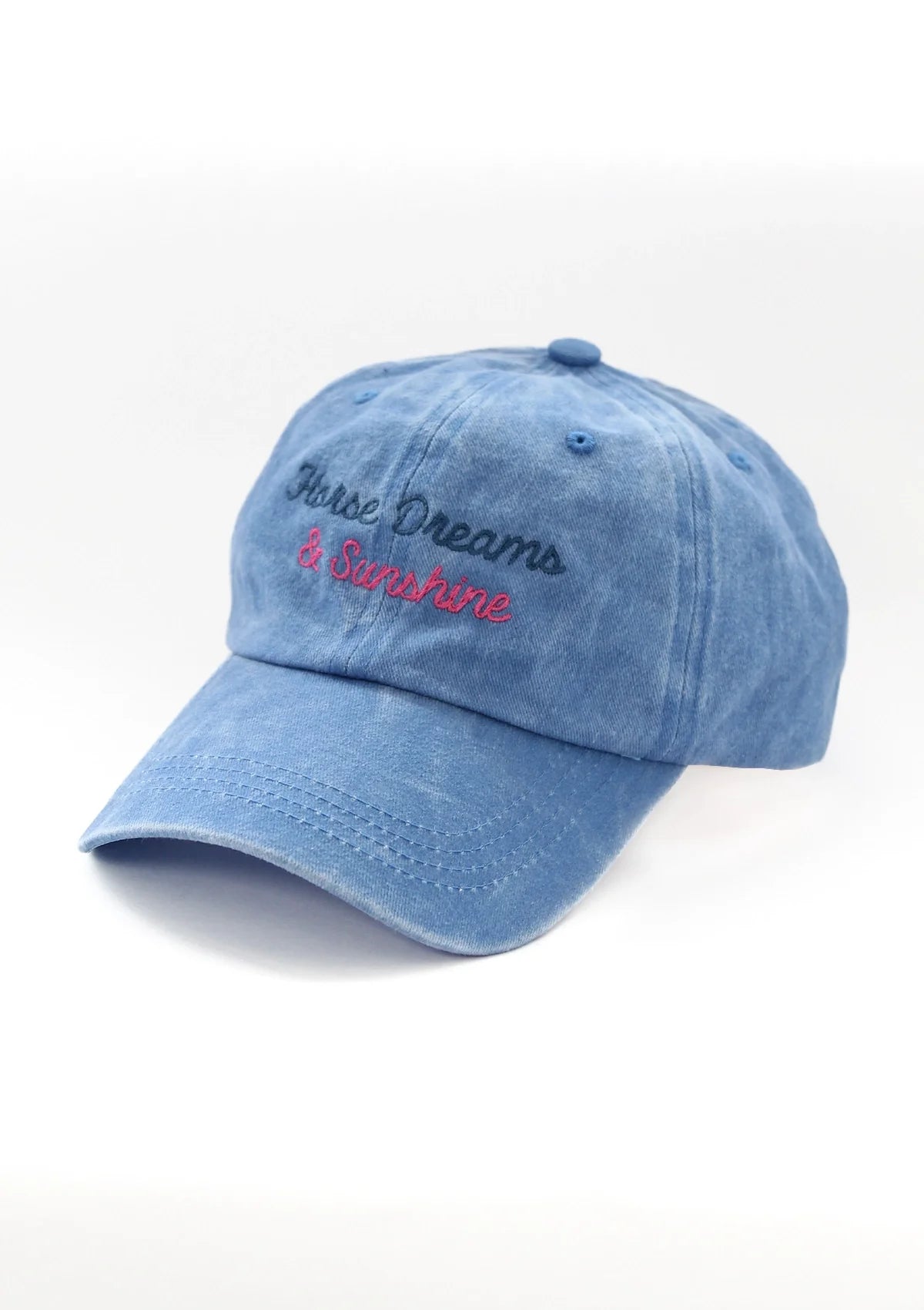Gorra de Algodón Ecuestre Horses & Dreams | Azul