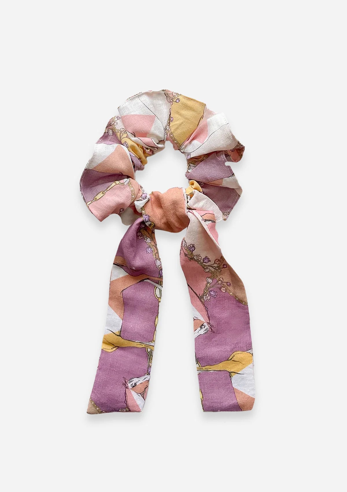 Linen Scarf Hair Scrunchie - Rönner