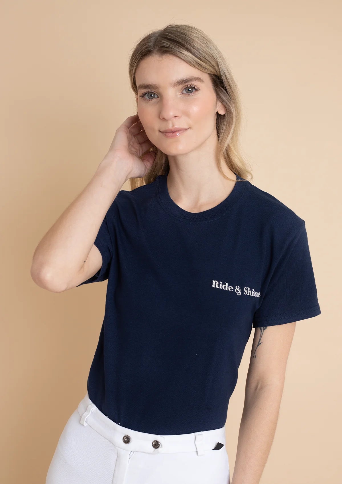 Camiseta Ride and Shine | Azul Marino