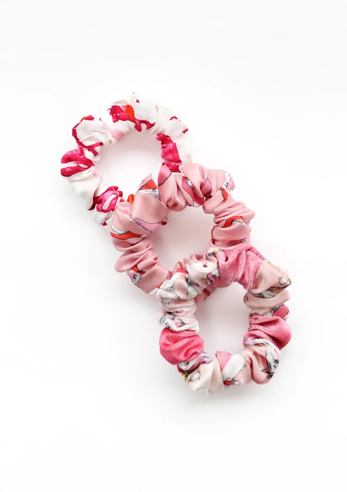 Set de 3 Scrunchies Rönner | Rosado