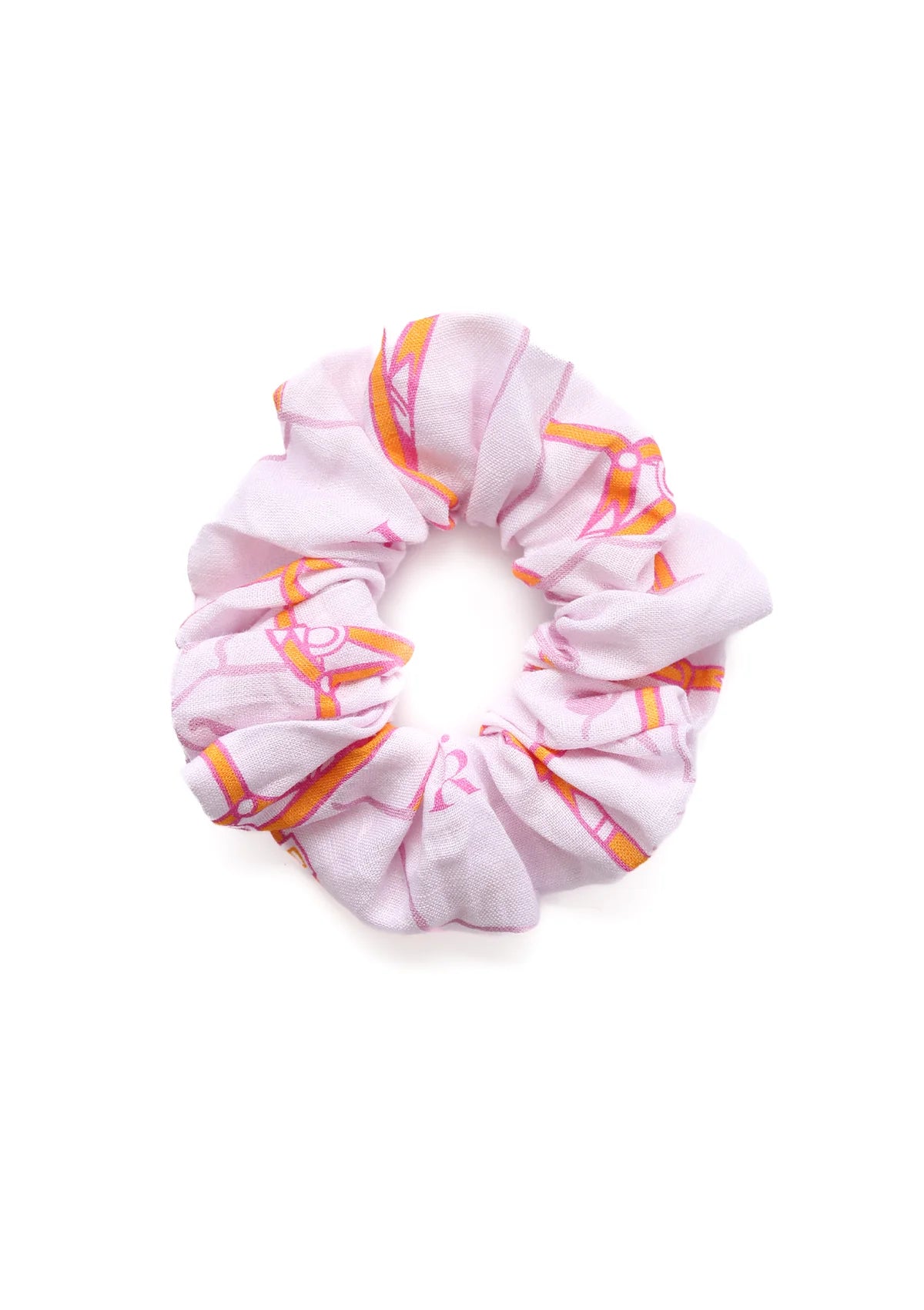 Scrunchie para el Cabello | Cheval Print | Rosa