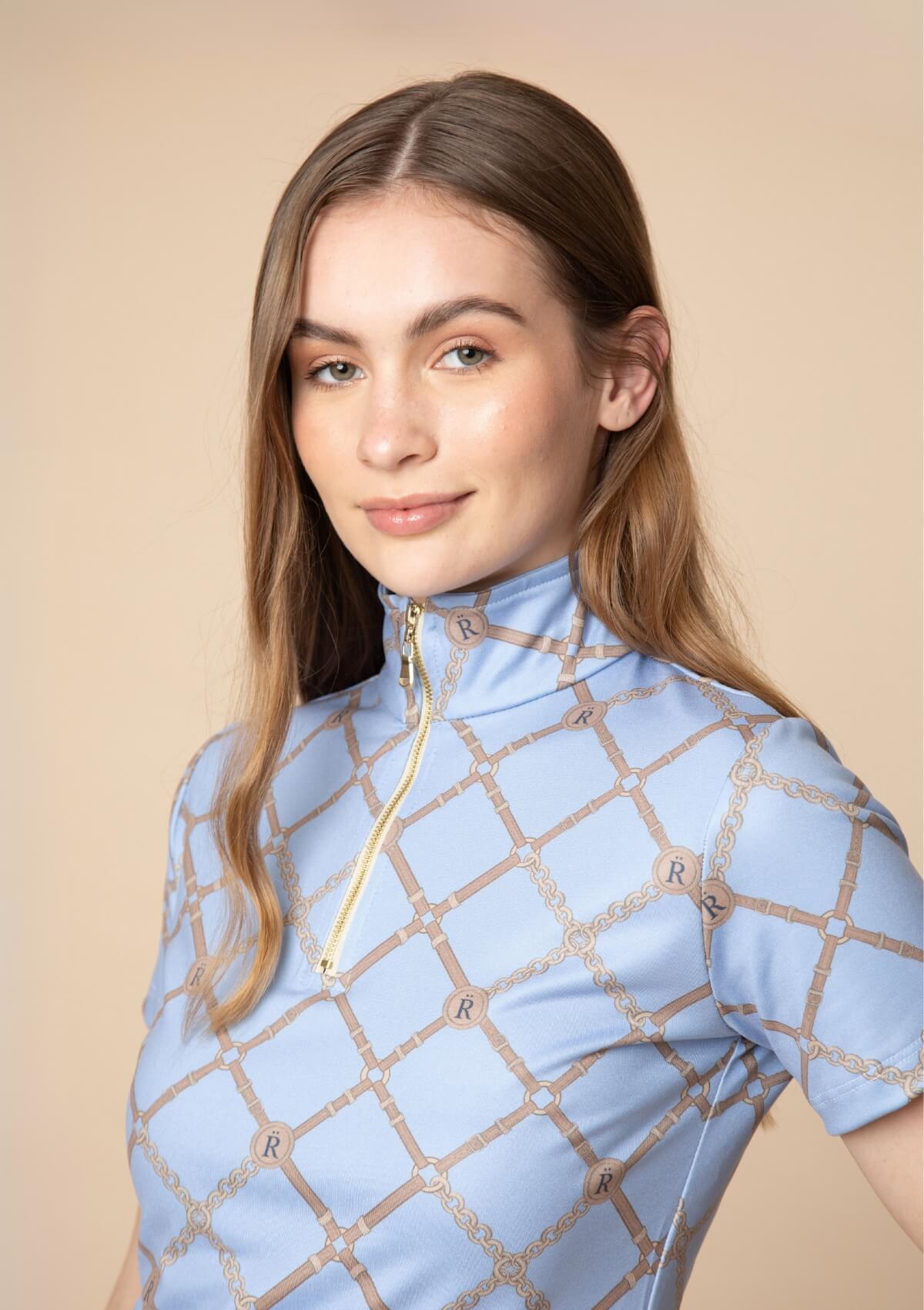 Harmony Quarter-Zip | Manga Corta | Estampado Beltina