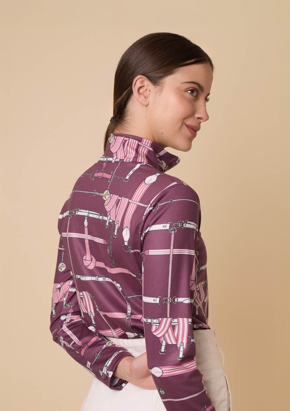 Q-Zip Harmonia | Manga Larga | Estampado Jubilea