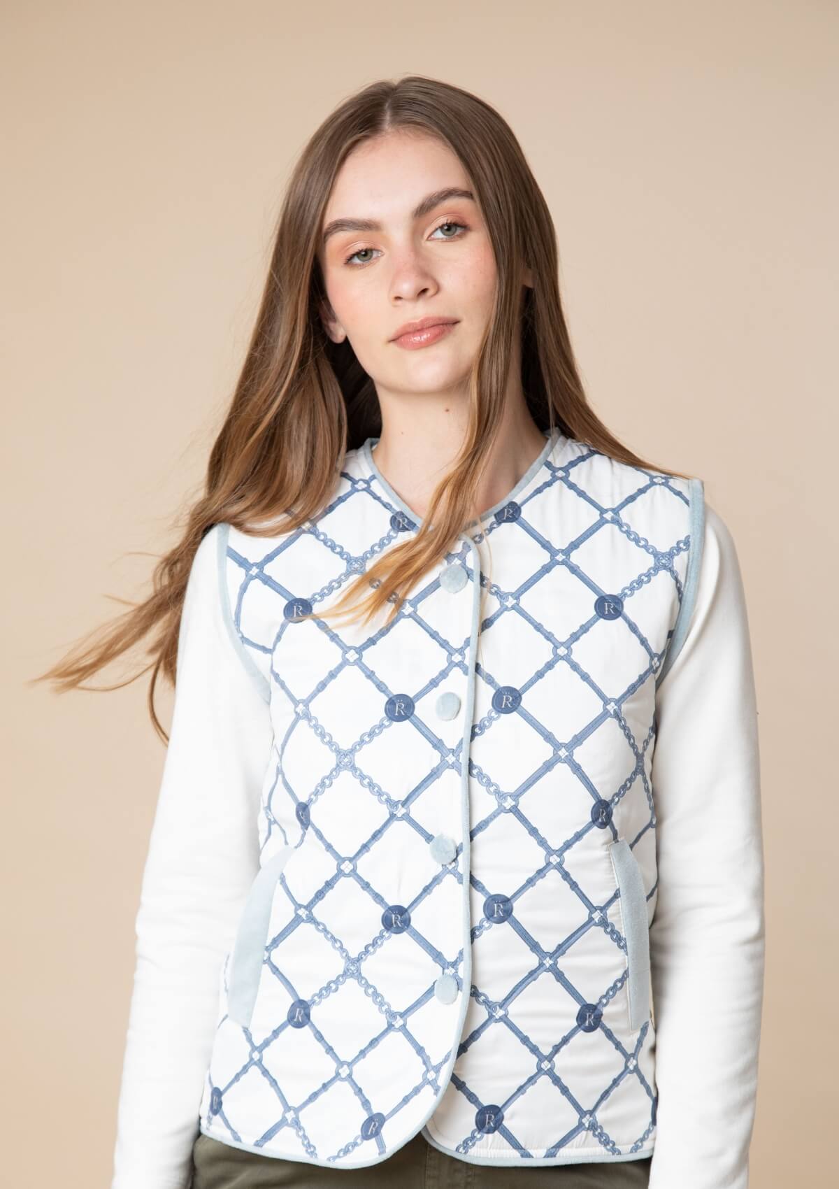 Chaleco Élora | Estampado Beltina