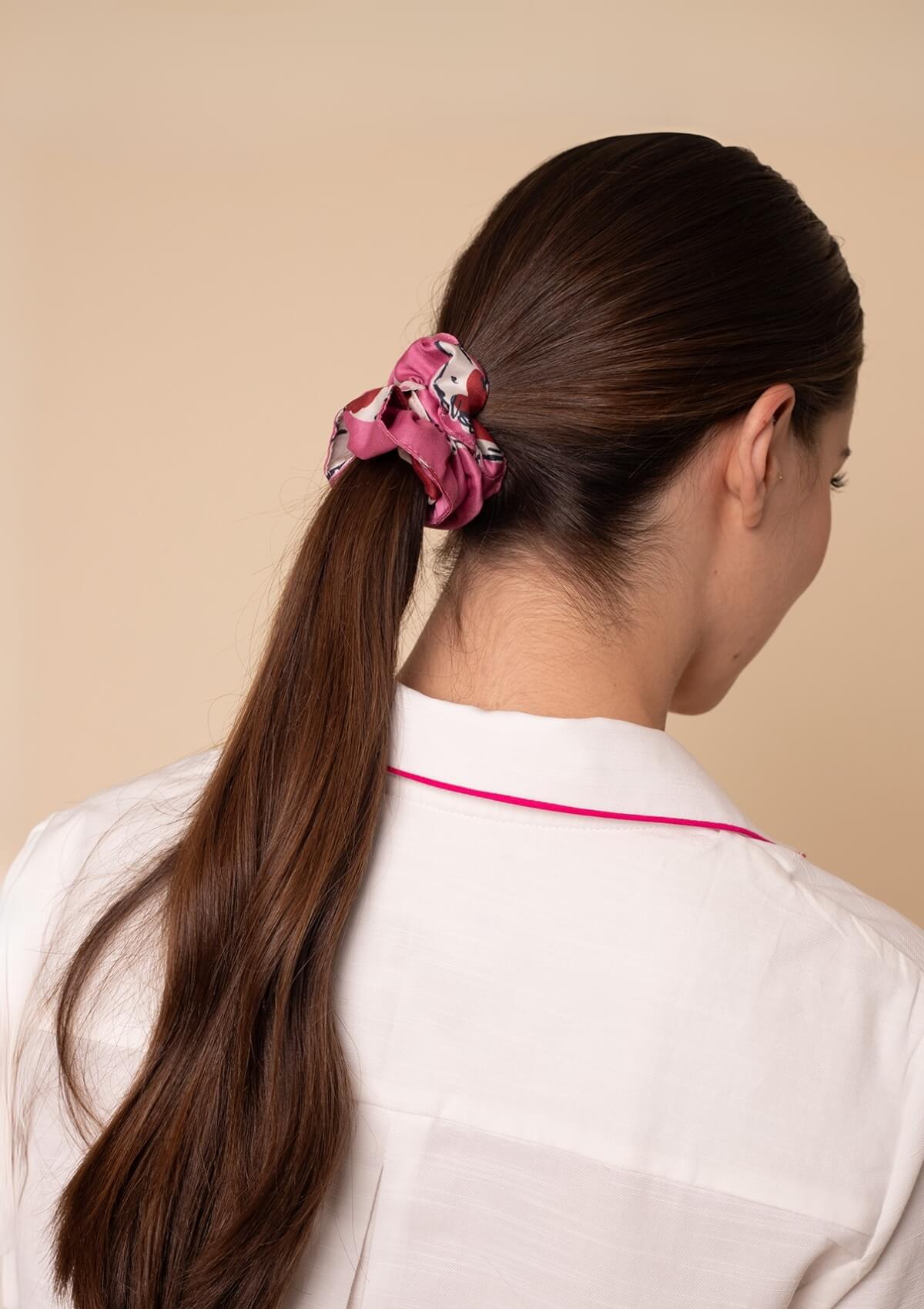 Pijama Hamptons | Manga Larga | Blanco Y Rosado