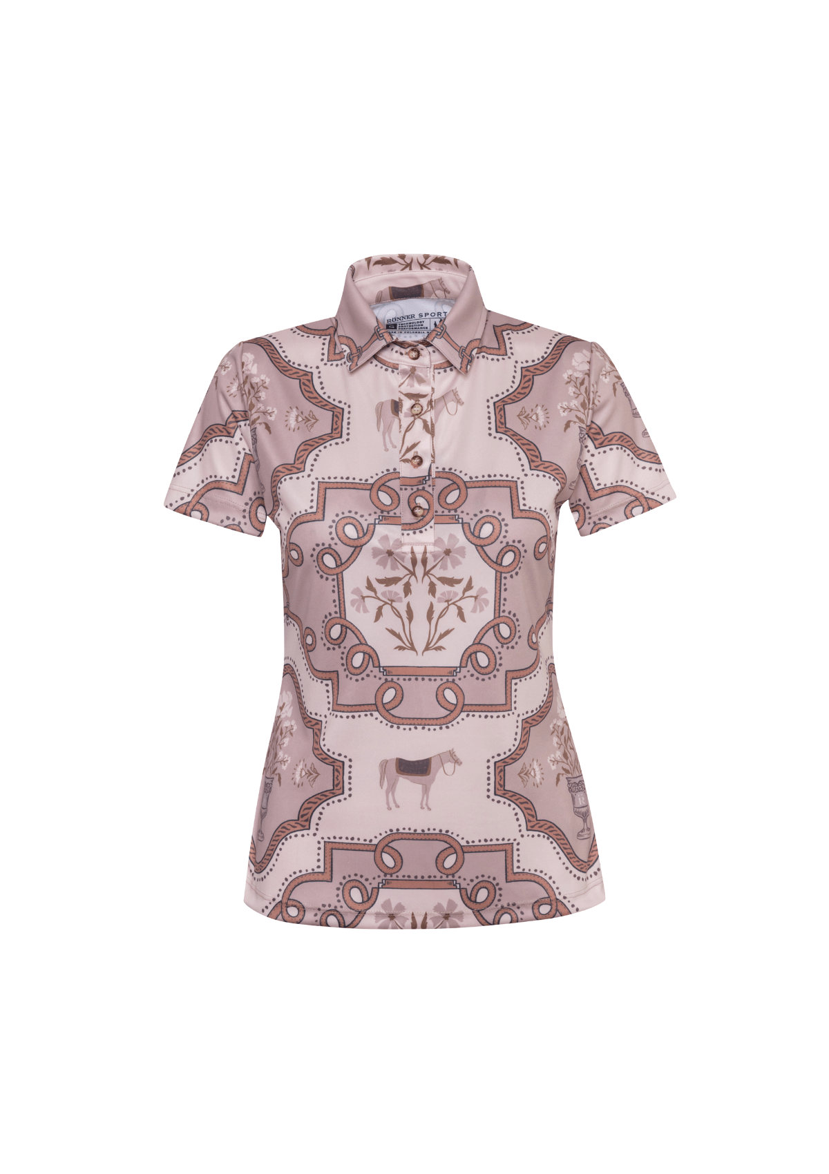 Polo Veranda | Manga Corta | Nude Blush