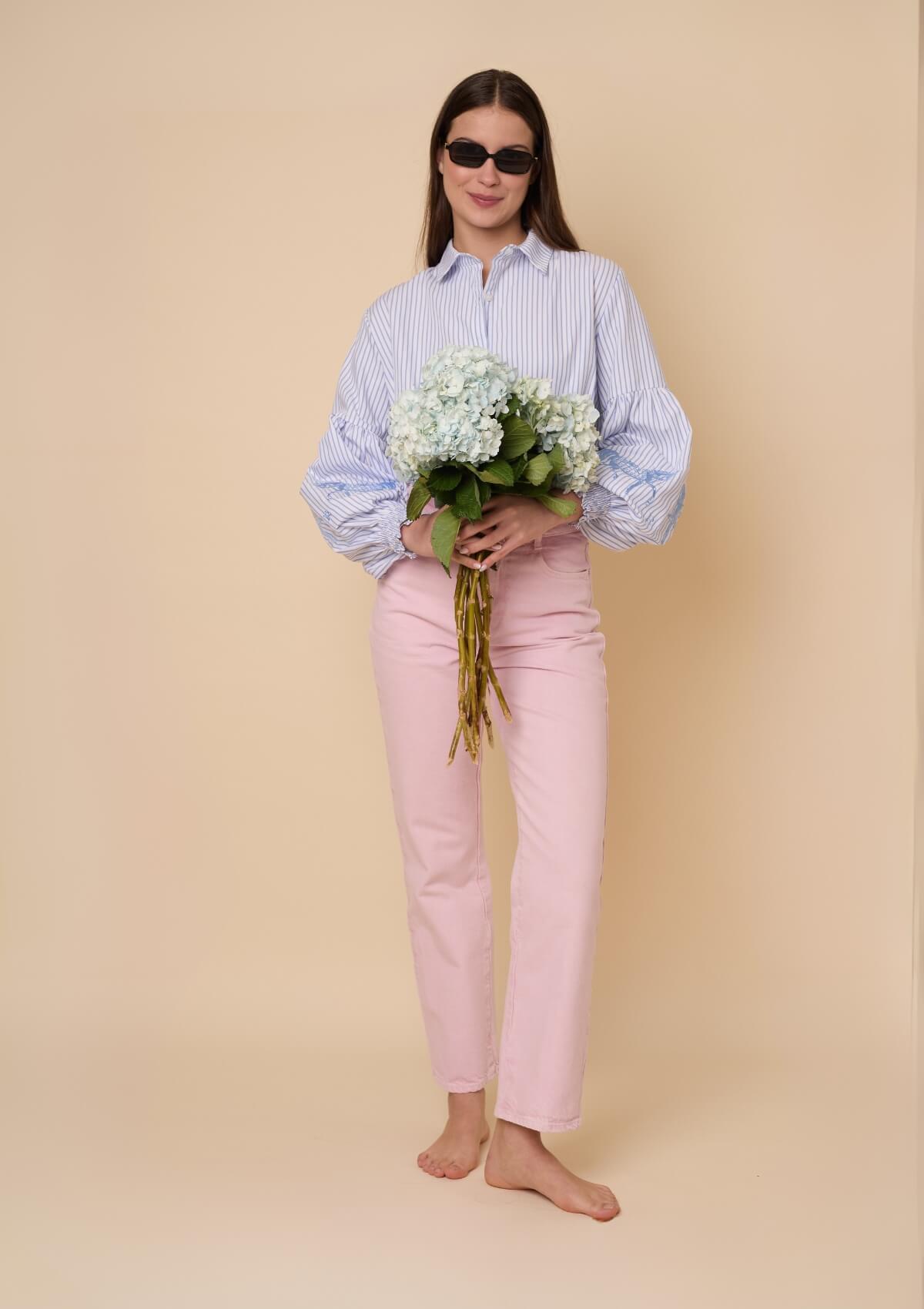 Camisa Annie Bordada