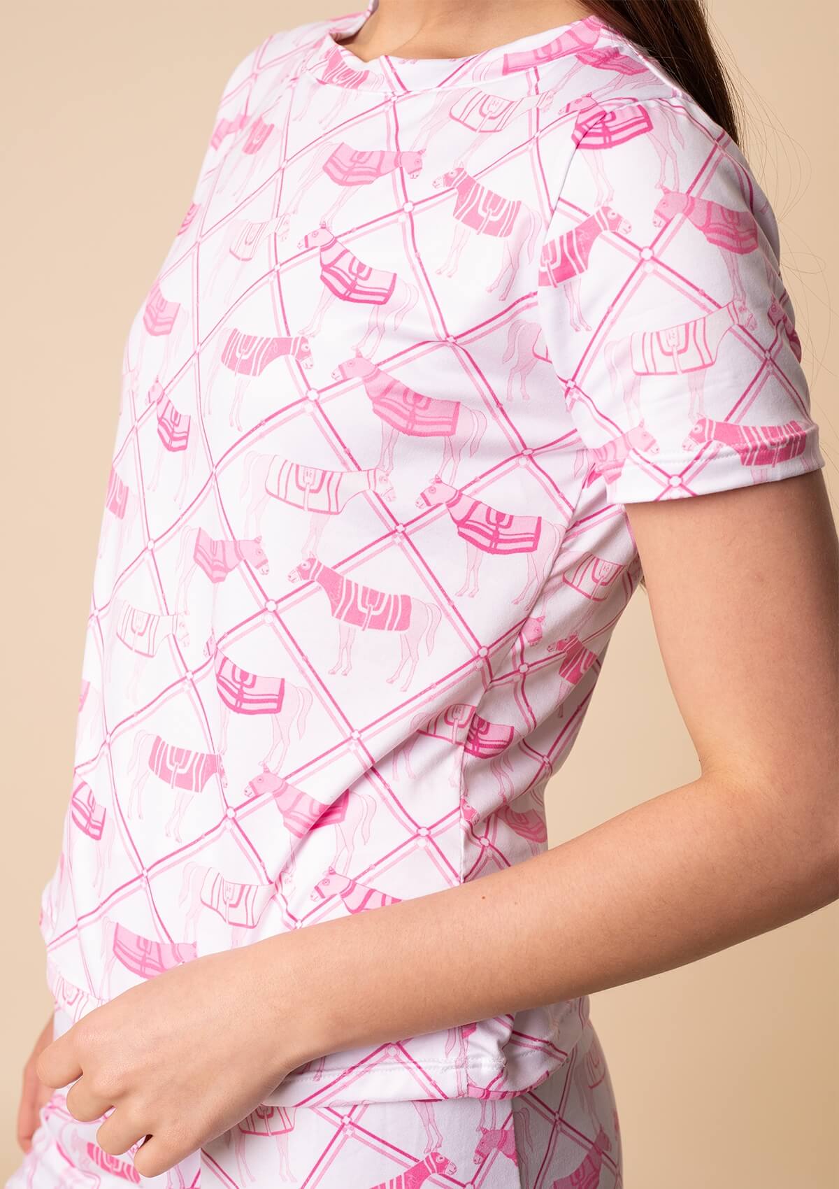 Pijama Aurora | Manga Corta | Rosado