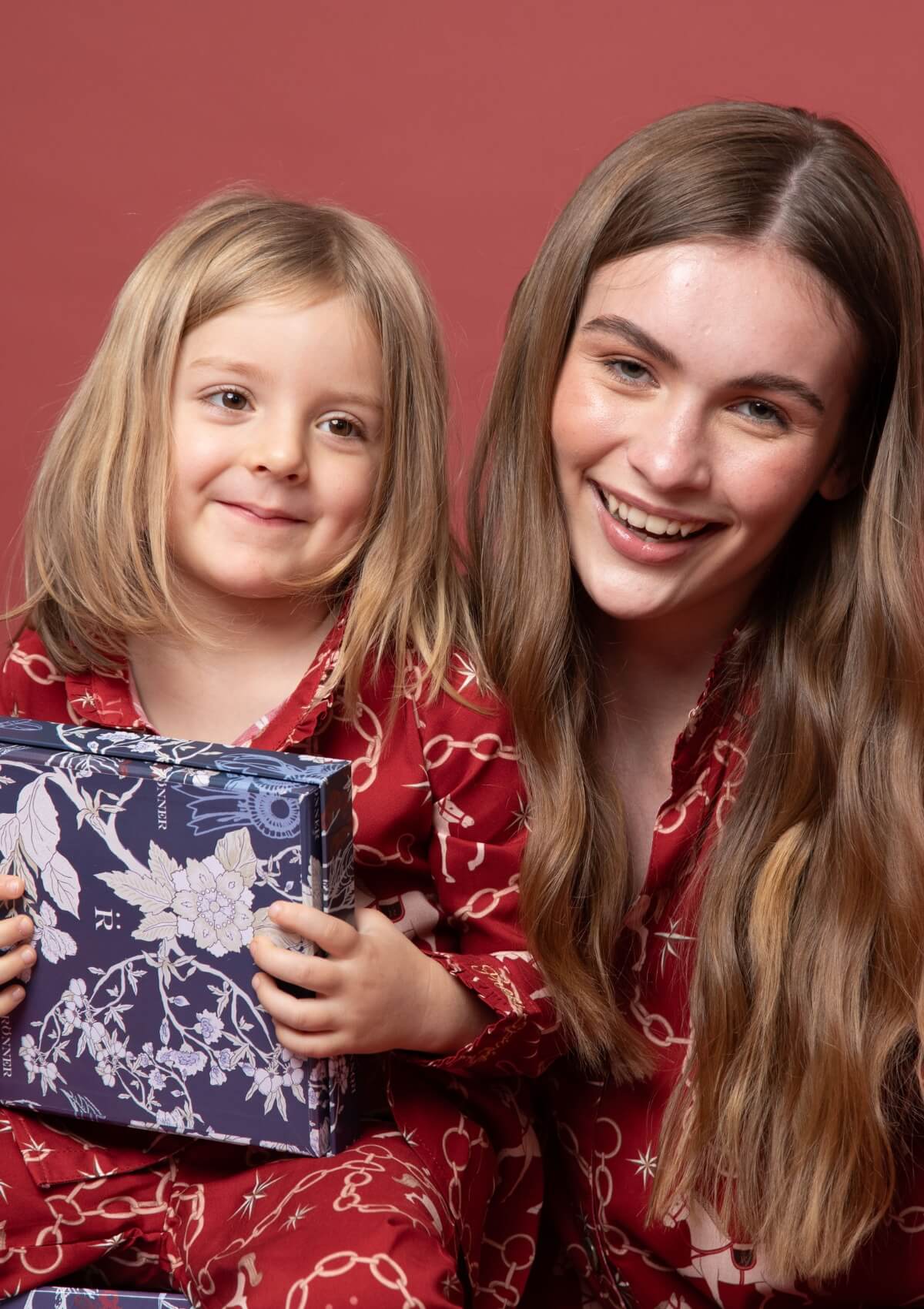 Pijama Infantil Celeste | Manga Larga | Estampado Magical Horse