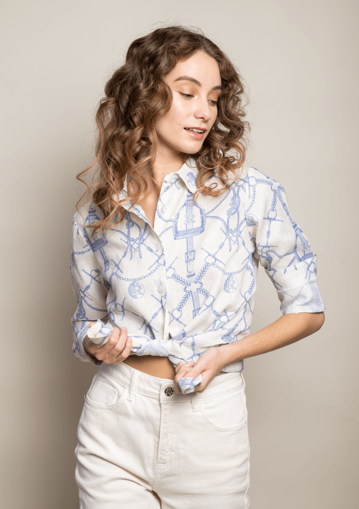 Basic Linen Shirt | Morsetti Cielo - Rönner