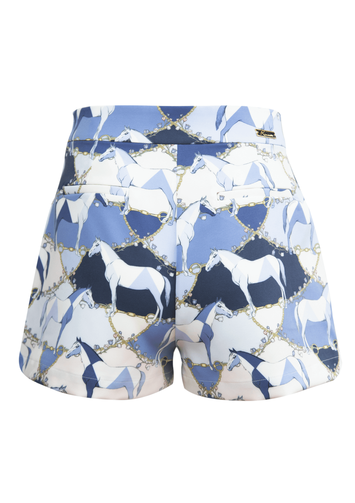 Shorts Stretch | Estampado Geo Horses