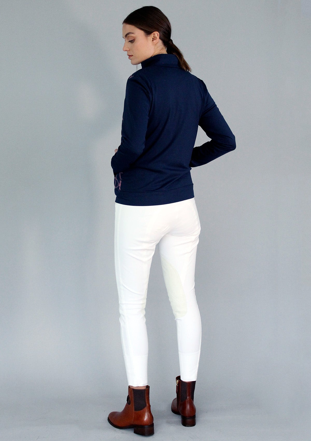 Clover Zip Jacket | Navy - Rönner