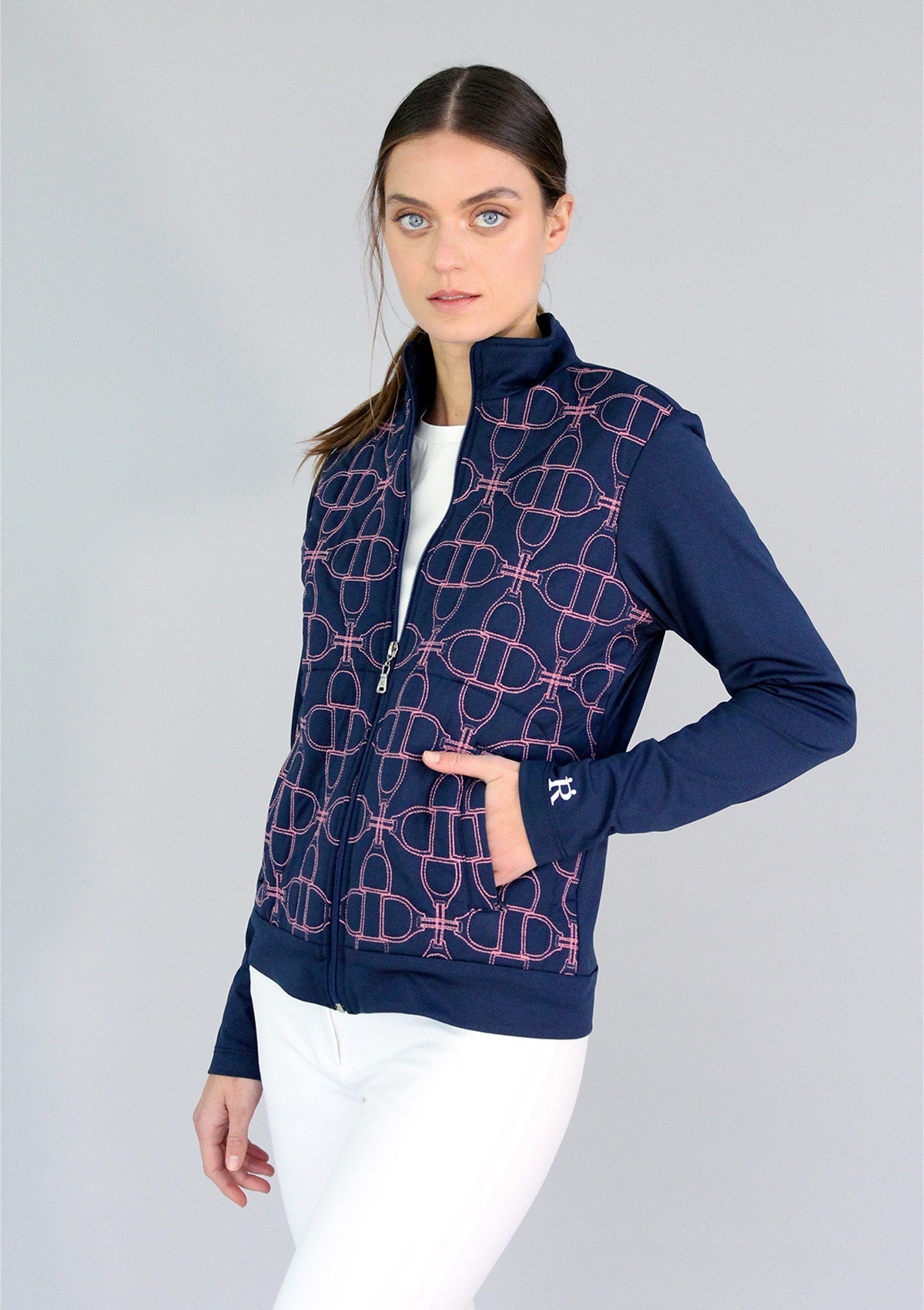Clover Zip Jacket | Navy - Rönner