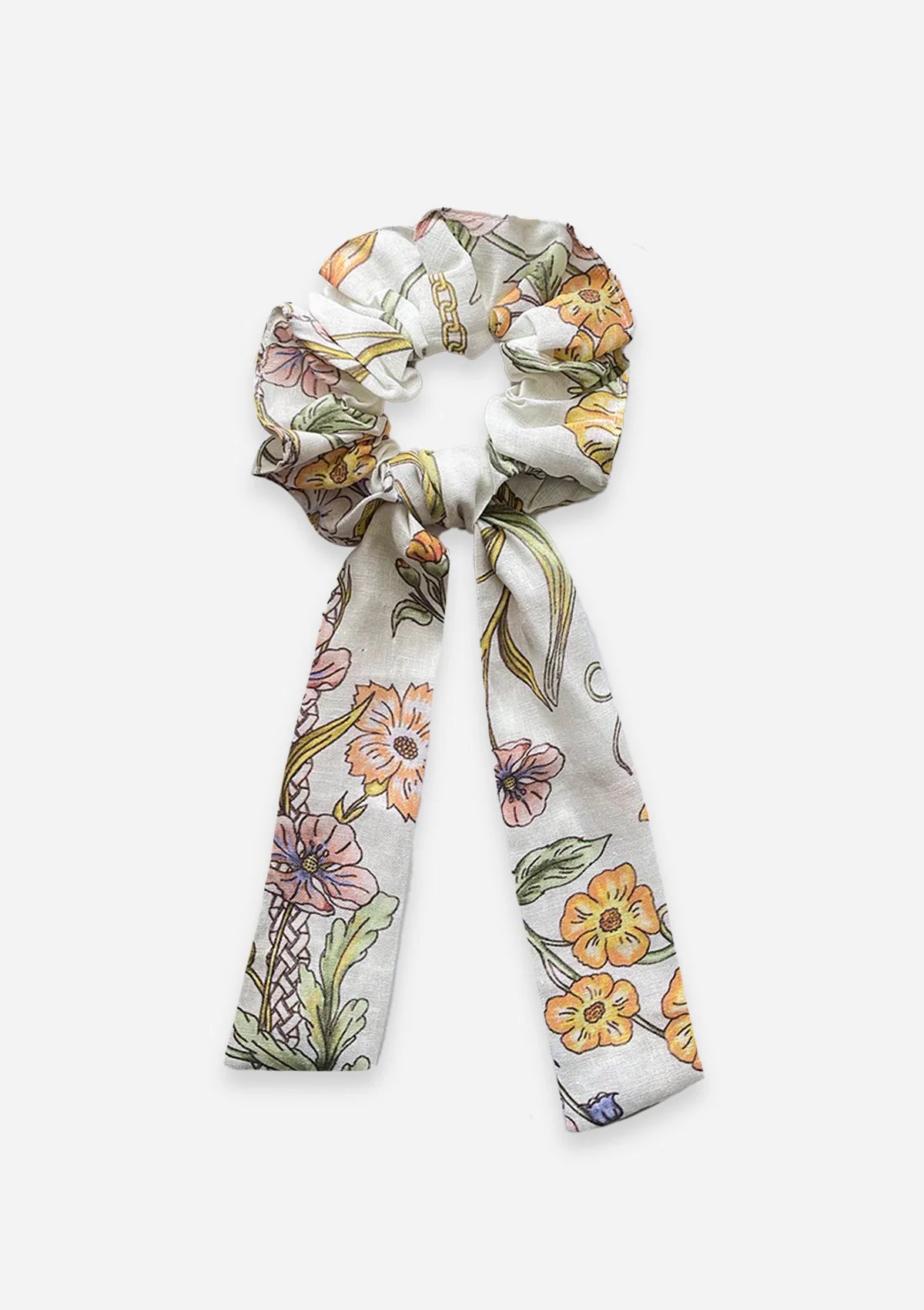 Linen Scarf Hair Scrunchie - Rönner