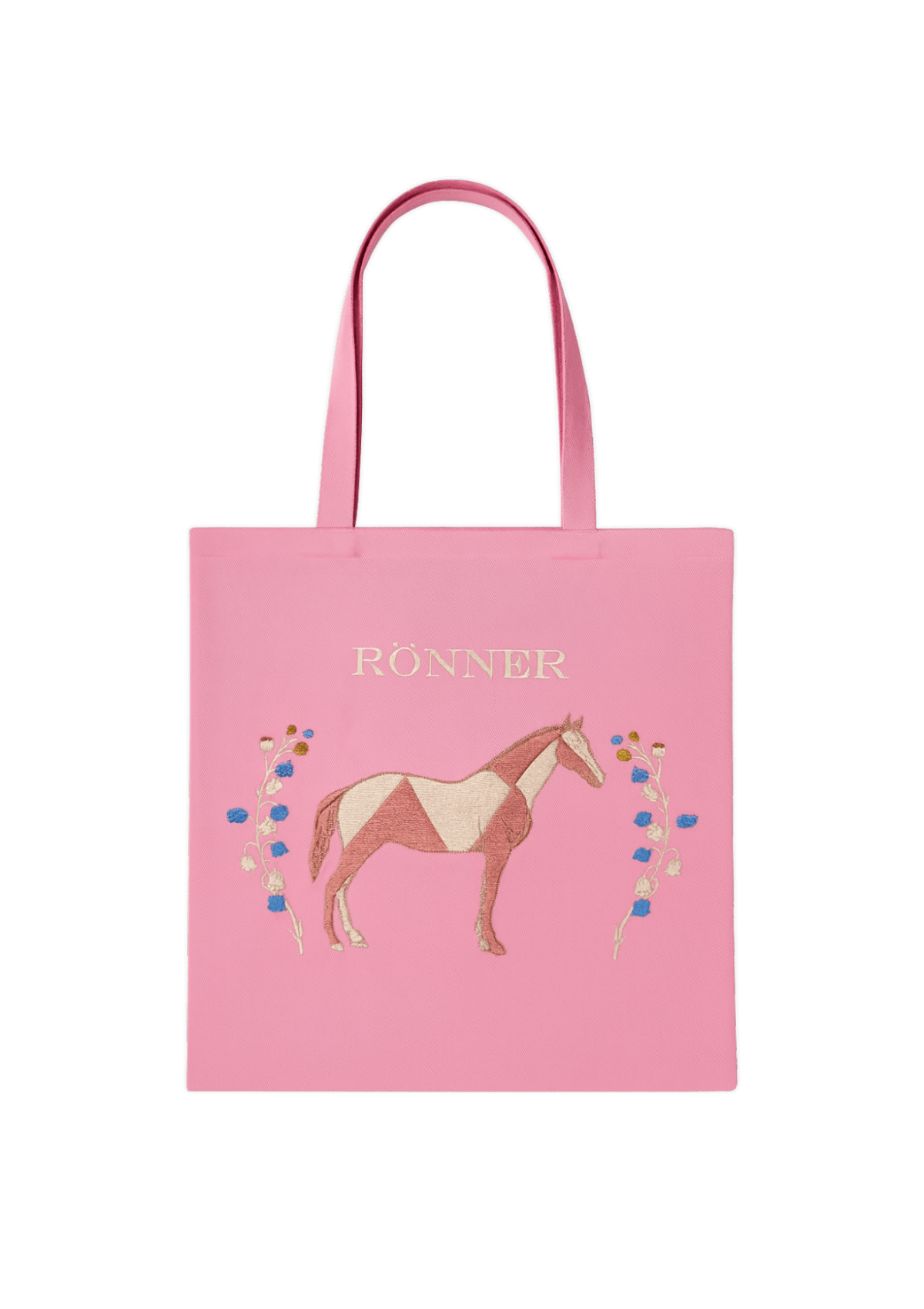 Bolso de Algodón Geo Horses | Pink
