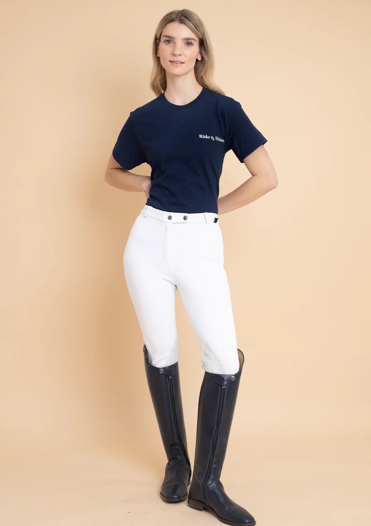 Camiseta Ride and Shine | Azul Marino