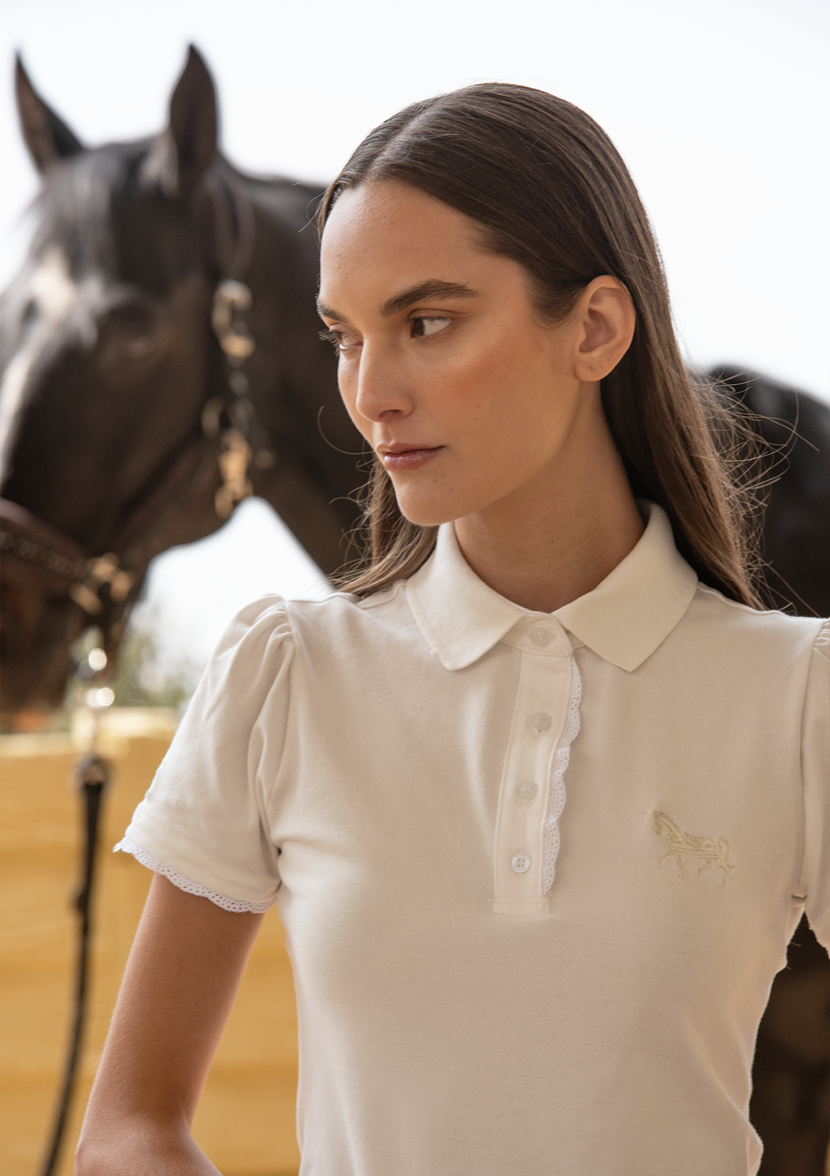 Nova Cotton Polo-Shirt Short Sleeve | White - Rönner